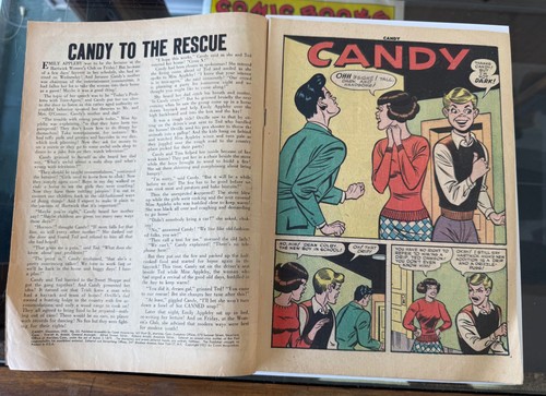 Candy #25 Classic Robot Cover- Quality Comics 1951 - Very Good 4.5 - Picture 2 of 5
