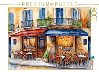 Calvendo Puzzle Bistro On Montmatre | 1000 Pieces, Finished Size 25.2 × 18.9 In