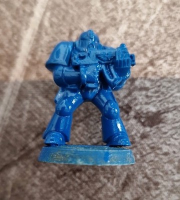 Warhammer 40K -  1993 - 2nd Edition - Space Marine - gebraucht, bemalt