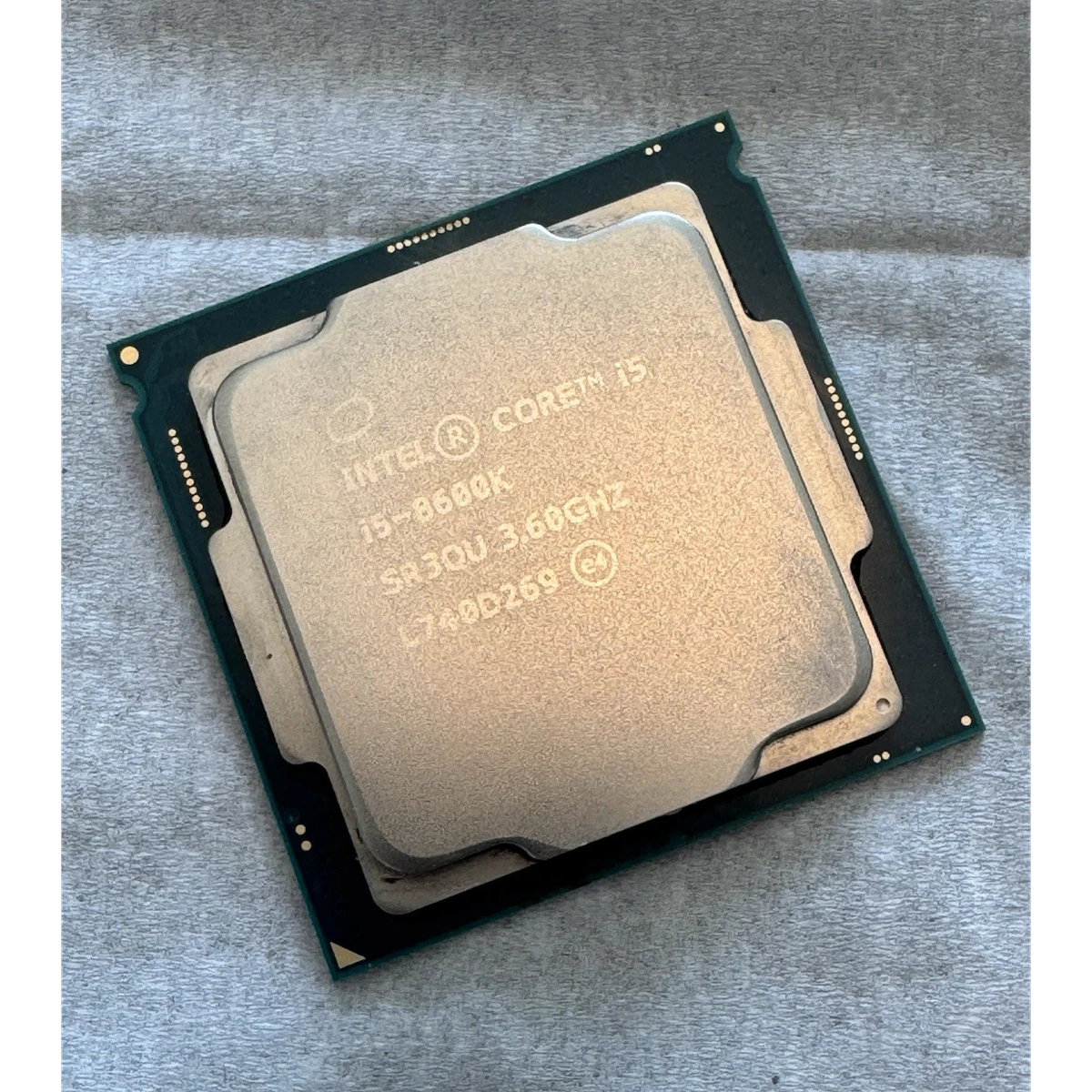 Intel Core i5-8600K Processor Model LGA 1151/H4 Socket Type 6 Core