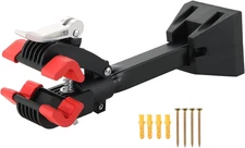 Wall Mounted Bike Repair Stand Bike Clamp Foldable Heavy Duty Bicycle Maintenanc