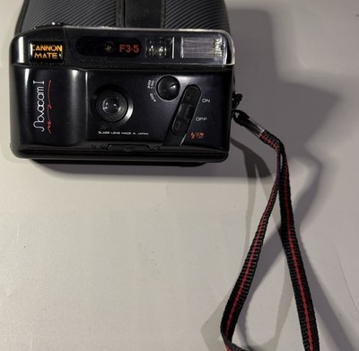 Canon Novacam 1 Black 35mm Vintage Camera Compact Retro Model 35 mm