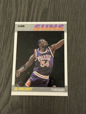 1987-88 Fleer #88 ED PINCKNEY Phoenix Suns Basketball Card Rookie RC
