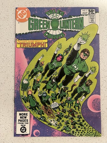 Tales of the Green Lantern Corps #1-3 (1981) NM or better Bag Board Gemini Mailer - Bild 6 von 7