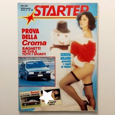 STARTER n. 52-1985 -  FIAT CROMA / SERENA GRANDI / Poster FERRARI 330 GTC