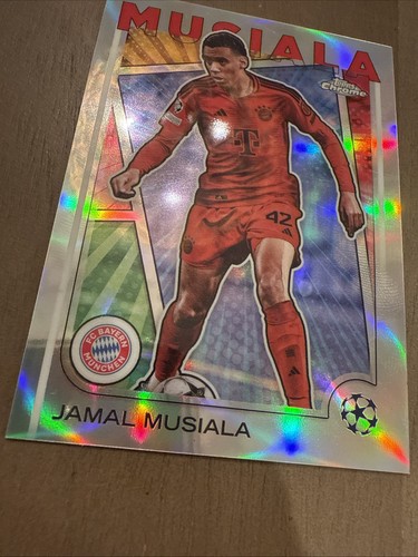 2024-25 Topps Chrome #42 JAMAL MUSIALA Hero Variation Case Hit SSP - Picture 2 of 4