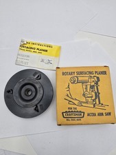 Craftsman Rotary Surfacing Planer 2951 Model 605.29510 for Accra Arm Saw Radial