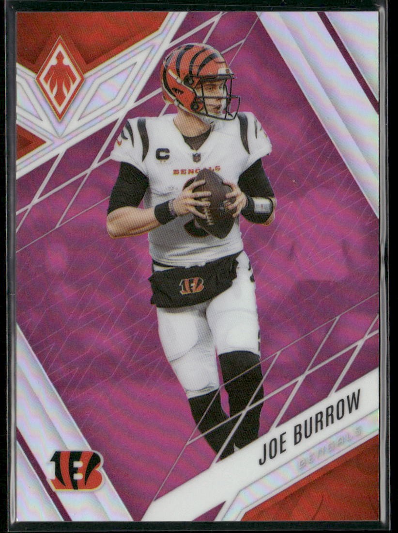 2022 Panini Phoenix #18 Joe Burrow Pink #/199
