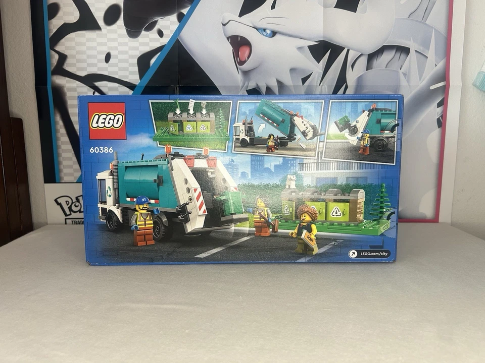 LEGO CITY 60386 Recycling Truck (brand new sealed) - Image 2 of 2