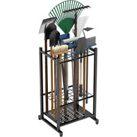 Gartenwerkzeug Organizer Stahl Schwerlast Bis 35 Werkzeuge FüR Garage Outdoor