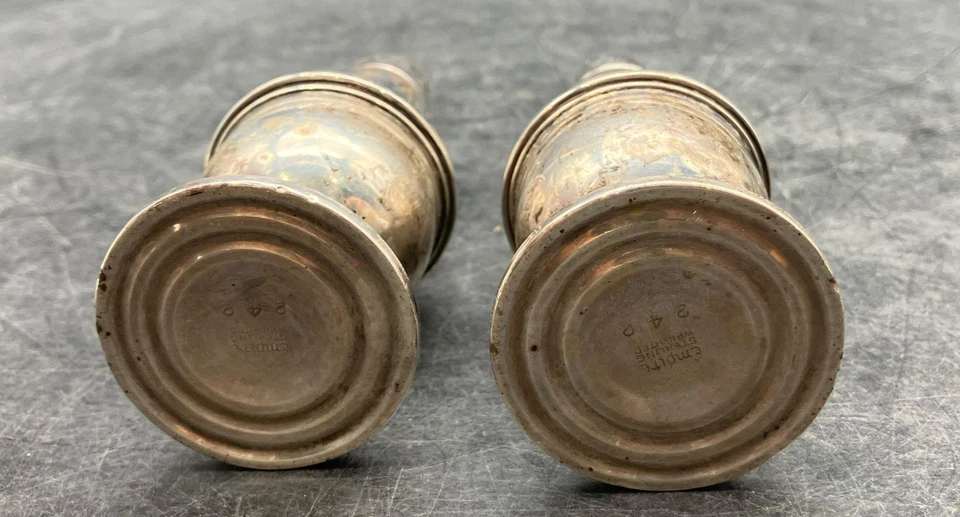 Salero y pimentero vintage Empire 242 Sterling X-Large,* ponderado* 313 g Foto 2 de 4