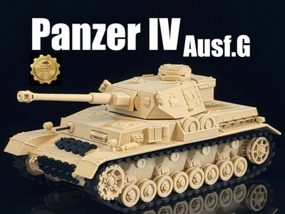 #ad Panzer IV Ausf. G German WWII 1:35 Scale Tank 3D Printed Model Kit NEW Design $26.00