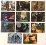 Set of 11 Miscut Outlaws of Thunder Junction Art Cards - Gold Stamped - MTG