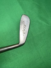 RARE Hickory Golf DEEP GROOVE SPALDING JIGGER Wood Shaft Club KA529