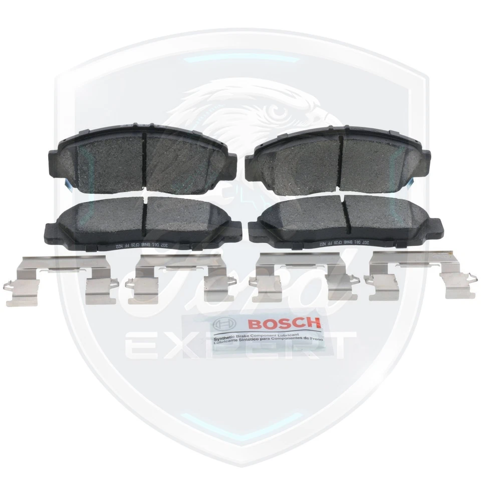 Kit de pastillas de freno delanteras de cerámica Bosch OEM para Honda Accord 2011 9 años de garantía Foto 4 de 4