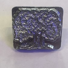 Vintage Craftool Co USA 3D timbro in pelle 8327 quercia 1"X 1/8" (Sk483)