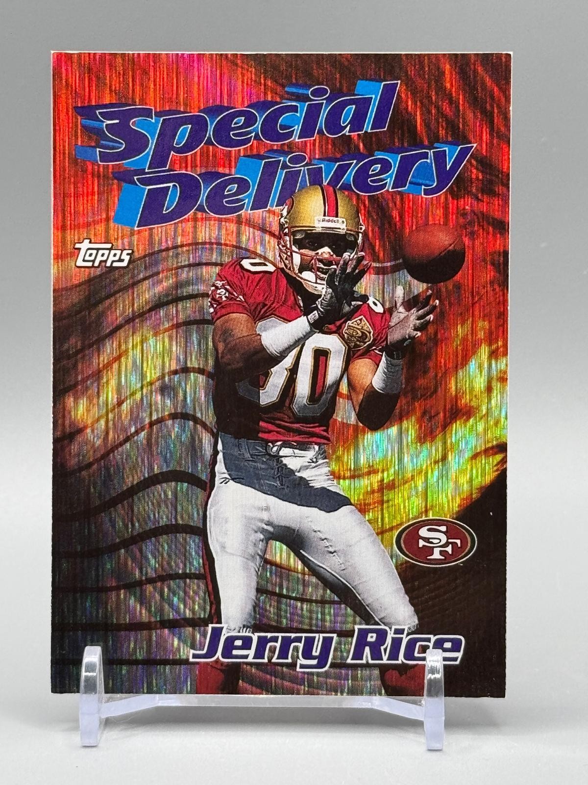 1997 Topps #5 Jerry Rice Career Best