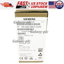 New Siemens 6SL3224-0BE21-5UA0 6SL3 224-0BE21-5UA0 G120 PM 240 Power Module
