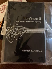 False Starts II By Caitlin R. Kiernan New Rare First Edition