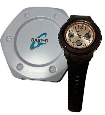 Again CASIO Baby G BGA 150B1 Ana Digi Watch Brown ()