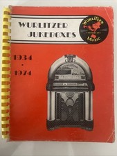 Wurlitzer Jukeboxes 1934-1974 by Frank Adams - AMR, First printing 1983