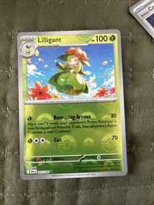 Lilligant (Poke Ball Pattern) Uncommon SV: Black Bolt 007/086 NM Pokemon TCG