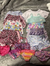 #9 BUILD A BEAR LOT OF 15 GIRLS CLOTHING PIEC...
