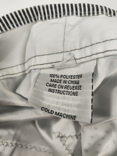 Rusty Board Shorts Men's Size 34 Brown/White Surf Beach Lightning Pattern  - Picture 7 of 10