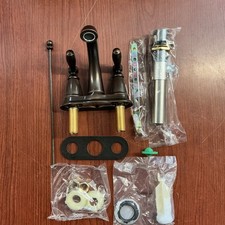 NEW Moen 6610ORB Brantford Two-Handle Low Arc Bathroom Faucet B155