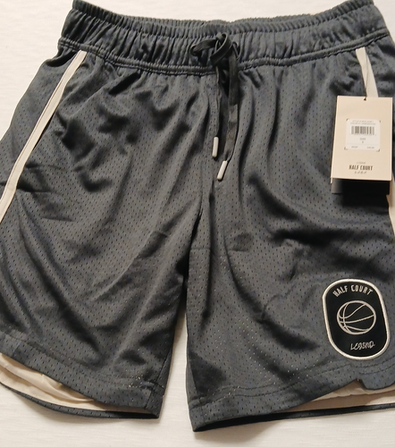Half-Court Legsno Basketball Shorts Jugend Größe Small 7" Schrittlänge Carbon/Nebel NEU - Bild 13 von 13