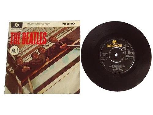 The Beatles No. 1 EP 7" 1963 1st UK Parlophone GEP 8883 VG+