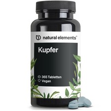 natural elements Kupfer   365 Tabletten   2mg...