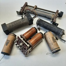 Części zamienne do starych antycznych telefonów Poczta Rzeszy Basa Cewki Przekaźnik Kondensatory