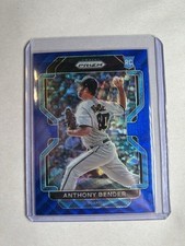 Anthony Bender RC 2022 Panini Prizm Tier III Blue Wave Prizm /60 #250 Miami