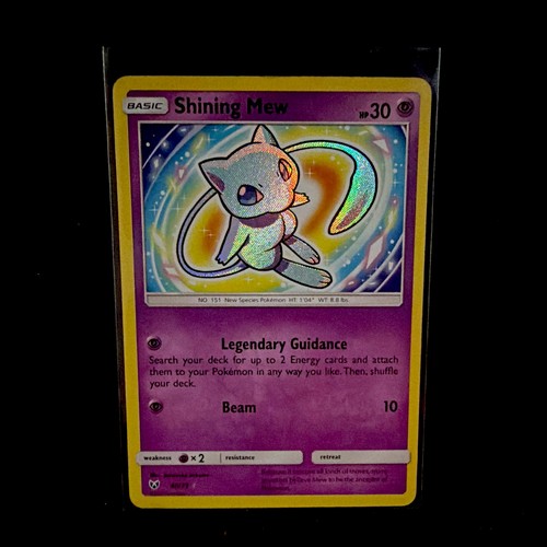 Shining Mew 40/73 Shining Legends Shiny Holo Rare Holo Pokemon TCG