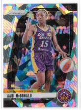 2024 Panini Prizm WNBA Cracked Ice #97 Aari McDonald Los Angeles Sparks Arizona