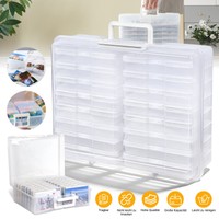 Fotobox Sortierboxen Kleinteile Aufbewahrungsbox 16 Innere Fotohalter Fotoboxen