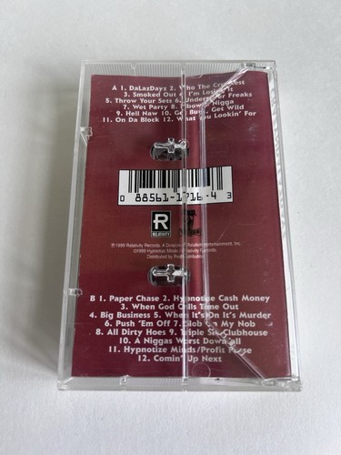 Tear Da Club Up Thugs CrazyNDaLazDayz Cassette Tape 1999 Three 6 Mafia Spice 1 - Imagen 4 de 17