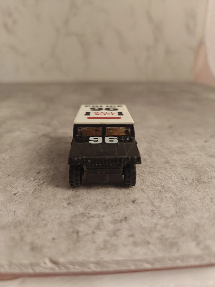 Realtoy 1/64 Scale Diecast Police SWAT Humvee #96 - Image 2 of 4