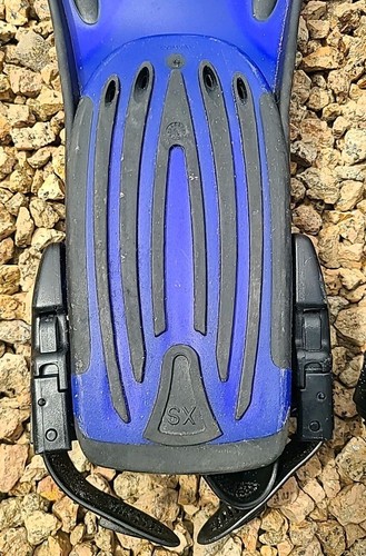 Oceanic Viper XS Tauchflossen - Open Heel Tauchen Schnorcheln Schwimmflossen - Blau/Schwarz - Bild 8 von 10