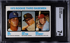 1973 Topps #615 Mike Schmidt/Ron Cey/John Hilton RC CENTERED FRONT AND BACK WOW