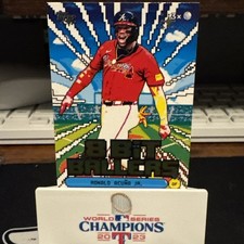 2026 Topps Series 1 Ronald Acuña Jr. 8 Bit Ballers Insert Braves 8B-9