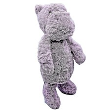 Jellycat Bashful Lilac Hippo Medium 12in Plush Animal Toys for