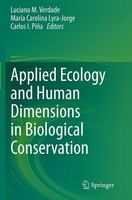 Applied Ecology And Human Dimensions In Biological Conservation Luciano M. Verda