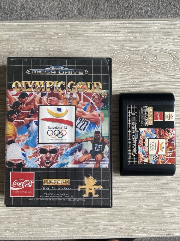 Sega Mega Drive Olympic Gold