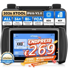 XTOOL IP616 Scanner OBD2 Bidirezionale Sistema Completo Programmazione Chiavi