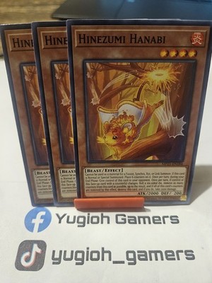 Yu-Gi-Oh Hinezumi Hanabi X3 PHRA  1st Edition Common Light Played 