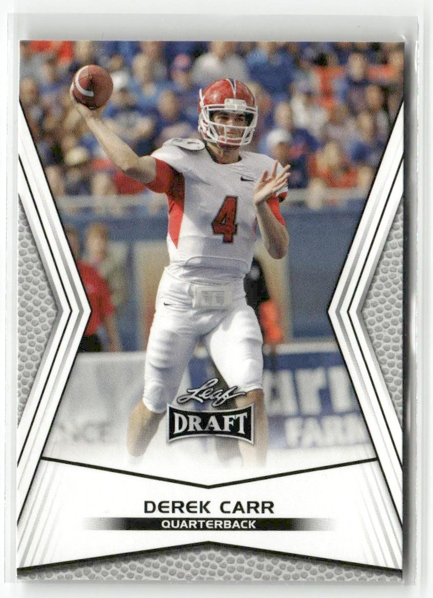 Derek Carr Leaf Draft #88 Base