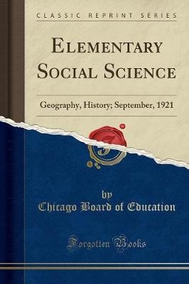 Elementary Social Science Geography, History Septe