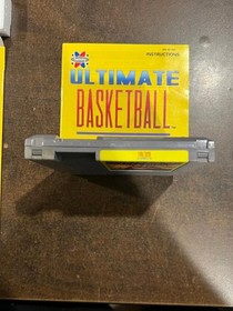 Ultimate Basketball Nintendo NES Complete CIB